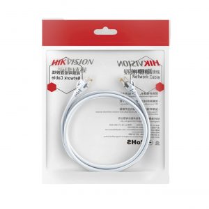 Cable de Parcheo (Patch Cord) / UTP / Cat. 6 (24 AWG) / 1 Metro (3.28 Pies) / Color Blanco / Ideal para PoE+ / Interior