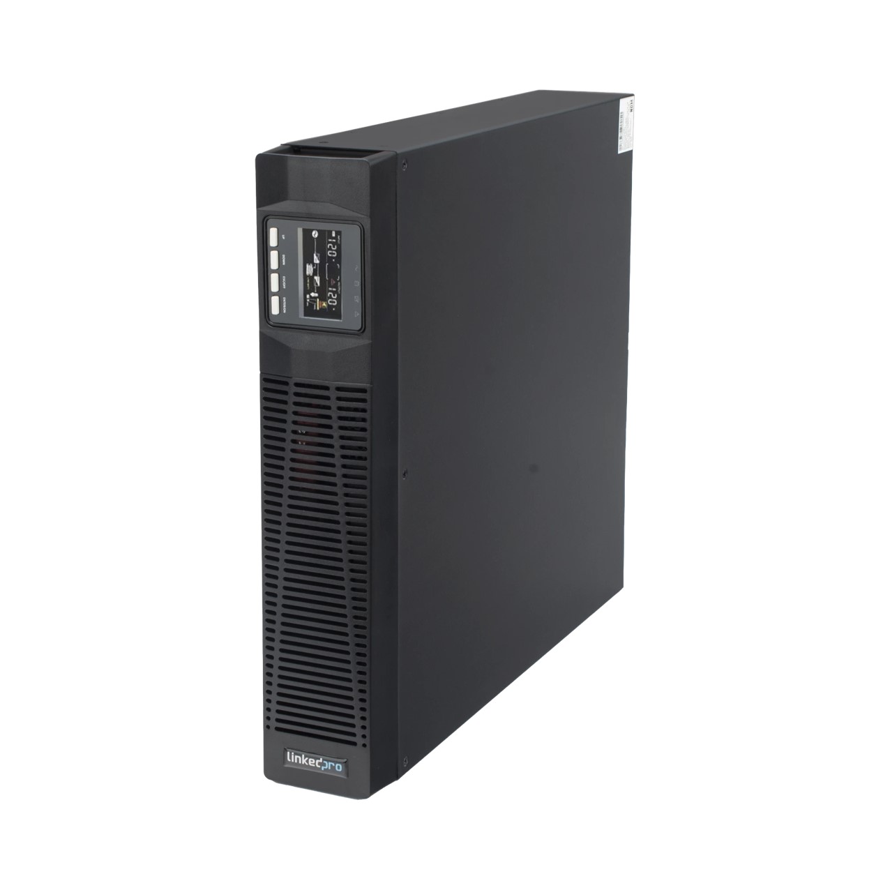 UPS de 2000VA/1800W / Topología On-Line Doble Conversión / Entrada y Salida de 120 Vca / Clavija de Entrada NEMA 5-20P / Pantalla LCD Configurable / Formato Rack/Torre