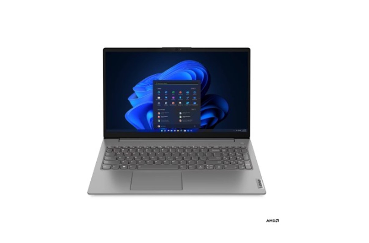 Laptop LENOVO V15 G4, AMD Ryzen 5 7430U, 16 GB, 512GB SSD, W11P, Pantalla 15,6 pulgadas, 1 año de garantia