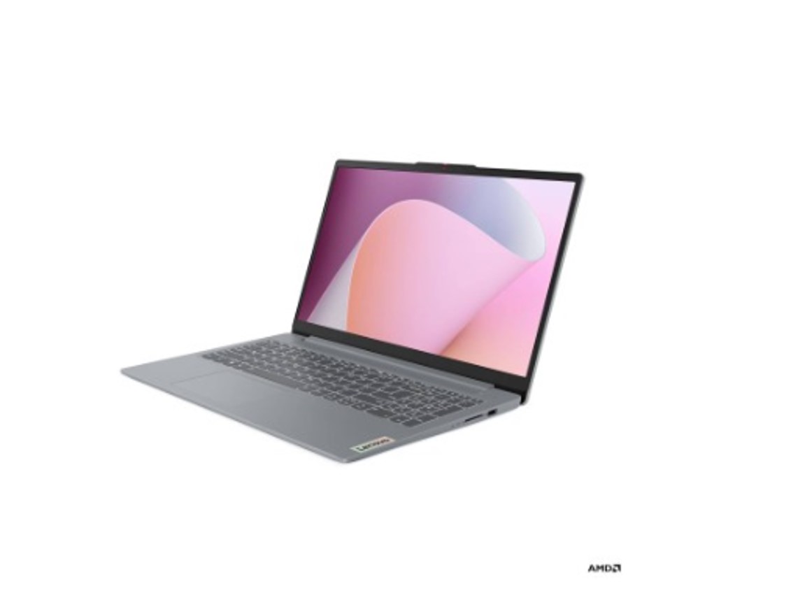 Lenovo IdeaPad Slim 3 15AMN8, AMD Ryzen 5 7520U, 8 GB, 512 GB SSD, Pantalla 15.6 Pulgadas, Windows 11 Home, 1 año de garantia, Incluye maletin.