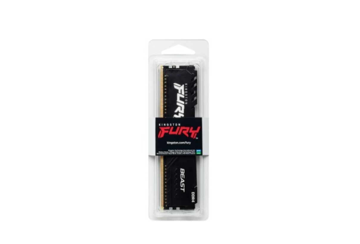 MEMORIA RAM KINGSTON FURY BEAST BLACK XMP DIMM DDR4 16GB 3200MT/S CL16 2RX8 1.35V - Imagen 3