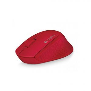 Mouse LOGITECH M280, Rojo, 3 botones, USB, Óptico, 1000 DPI