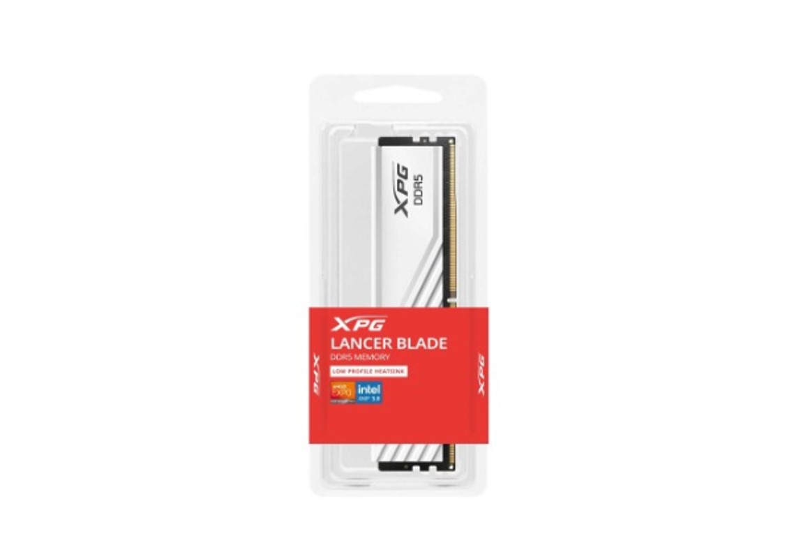 Memoria RAM ADATA XPG LANCER BLADE, DDR5 16GB UDIMM 6000MHz. Disipador BLANCO. AX5U6000C4816G-SLABWH - Imagen 3