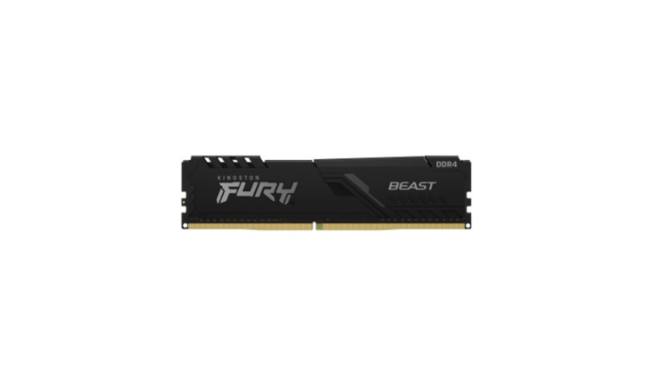 MEMORIA RAM KINGSTON FURY BEAST BLACK XMP DIMM DDR4 32GB 3200MT/S CL16 2RX8 1.35V