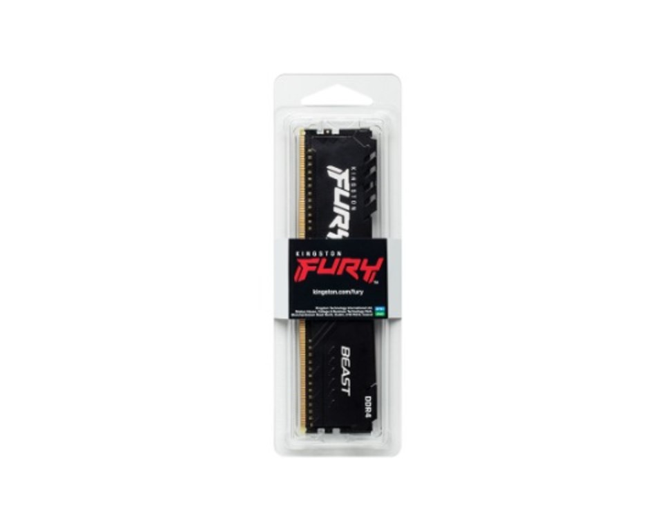 MEMORIA RAM KINGSTON FURY BEAST BLACK XMP DIMM DDR4 32GB 3200MT/S CL16 2RX8 1.35V - Imagen 3