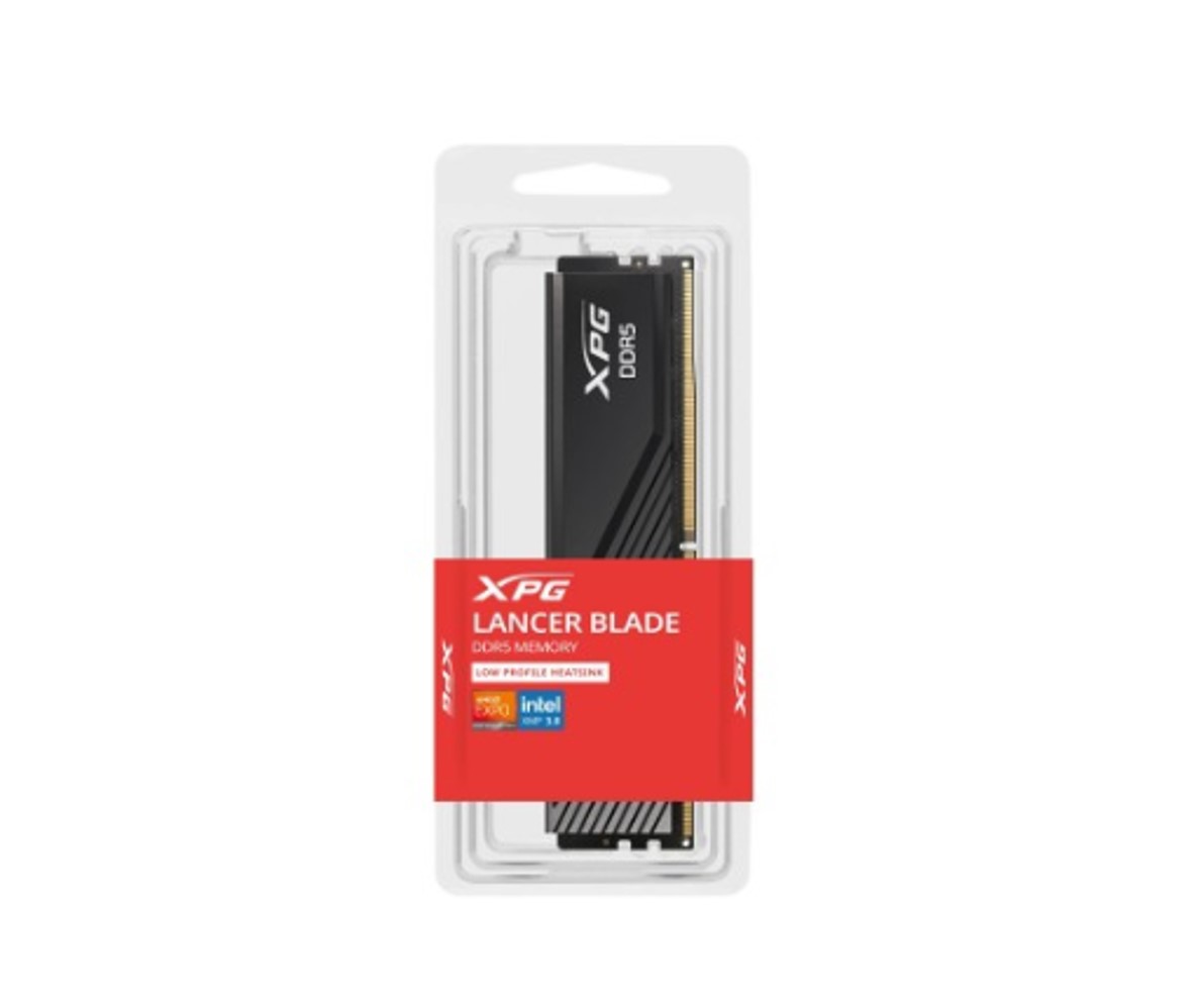 Memoria RAM ADATA XPG LANCER BLADE, DDR5 16GB UDIMM 5600MT/s. Disipador aluminio NEGRO. AX5U5600C4616G-SLABBK - Imagen 3
