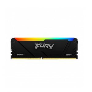 MEMORIA RAM KINGSTON FURY BEAST BLACK XMP RGB DIMM DDR4 16GB 3600MT/S CL18 1RX8 1.35V