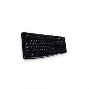 Teclado LOGITECH K120, USB, PC/server, Negro