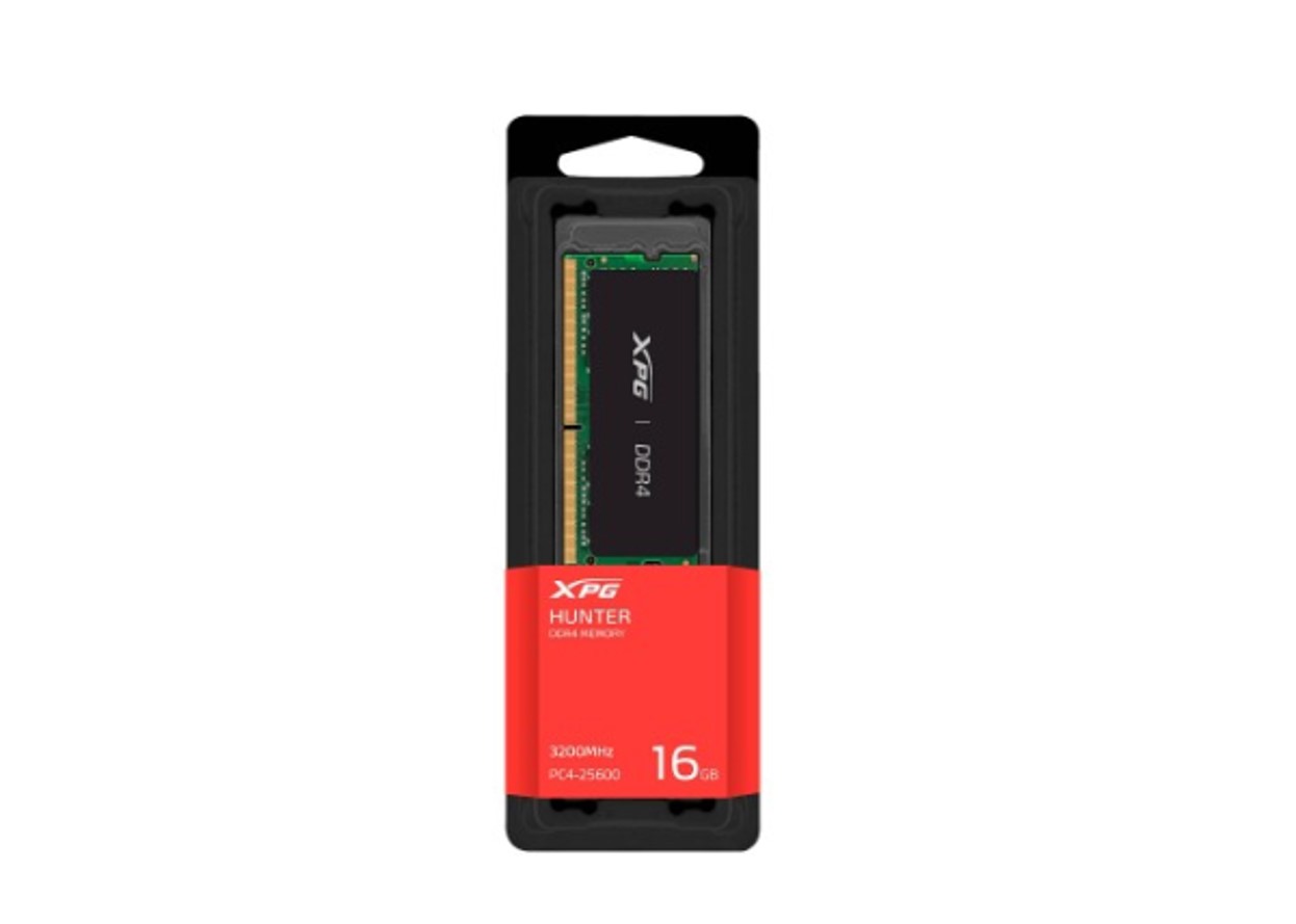 Memoria RAM XPG HUNTER ADATA AX4S320016G22-SBHN, 16 GB, DDR4, 3200MT/s, SODIMM CL-22 DISIPADOR ALUMINIO - Imagen 2