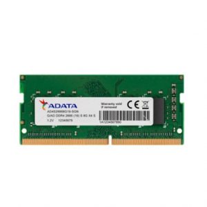 Memoria ADATA AD4S26668G19-SGN, 8 GB, DDR4, 2666 MHz, SO-DIMM