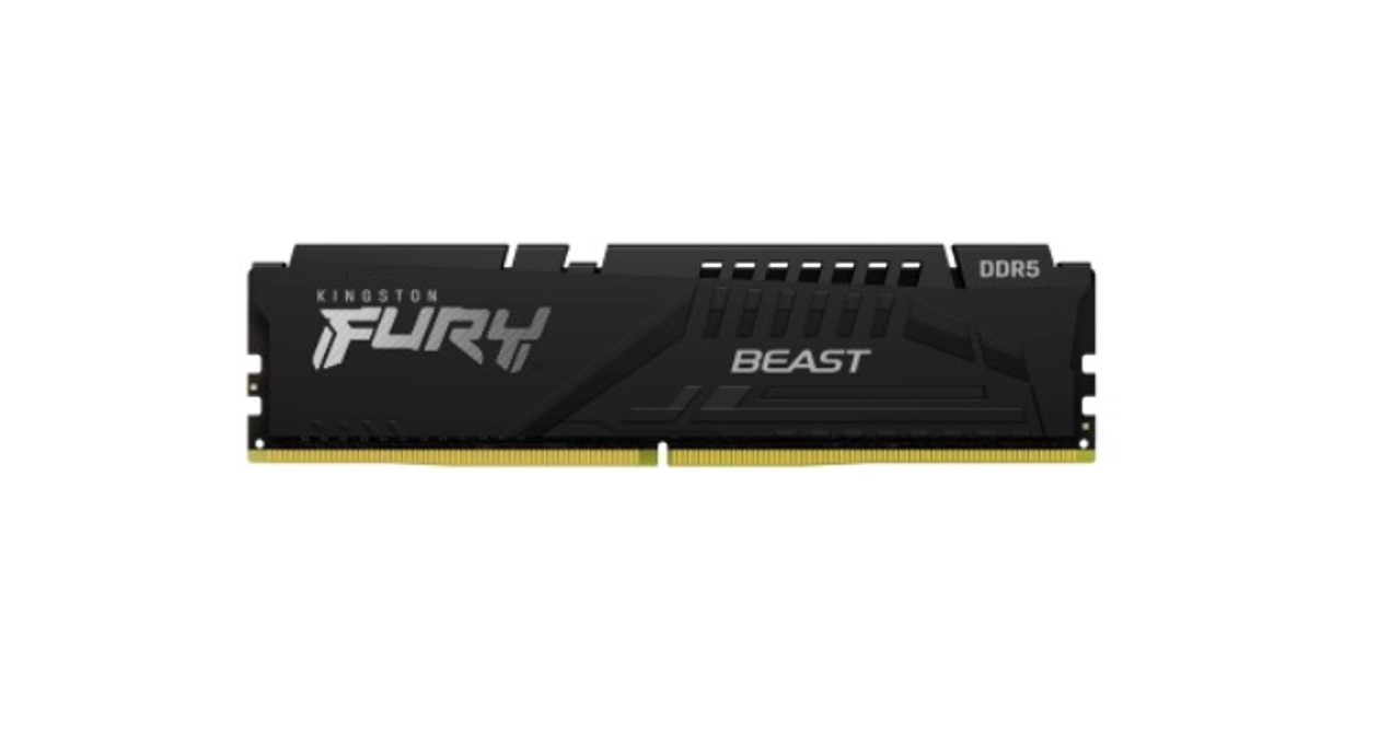 MEMORIA RAM KINGSTON FURY BEAST BLACK XMP DIMM DDR5 32GB 5200MT/S CL40 2RX8 1.25V