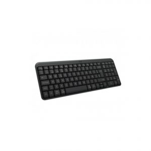 Teclado Logitech K250 920-013445 inalámbrico, color grafito